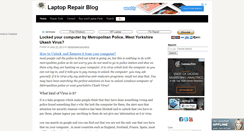 Desktop Screenshot of laptoprepairblog.net