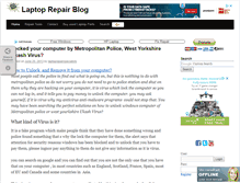 Tablet Screenshot of laptoprepairblog.net